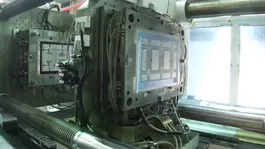 Trial injection molding of TV bezel