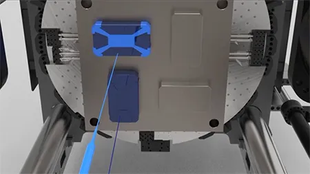 Two-Platen Multi-Component Injection Molding Machine