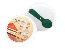 IML Yogurt Cup with Lid & Spoon